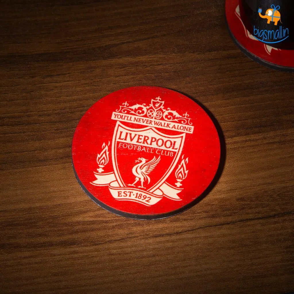 Liverpool Wooden Coasters - Set of 4