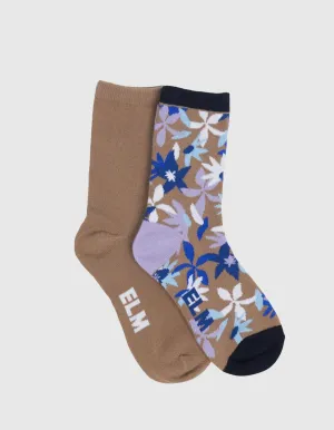 Marguerite Boot Sock - Multi - Elm Lifestyle