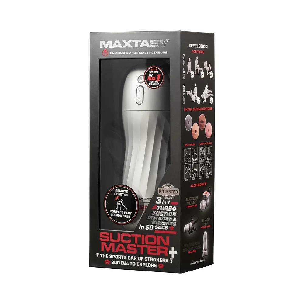 Maxtasy Suction Master Standard With Remote Clear Plus