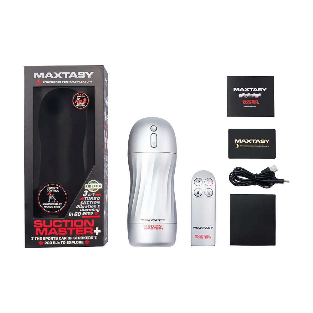 Maxtasy Suction Master Standard With Remote Clear Plus