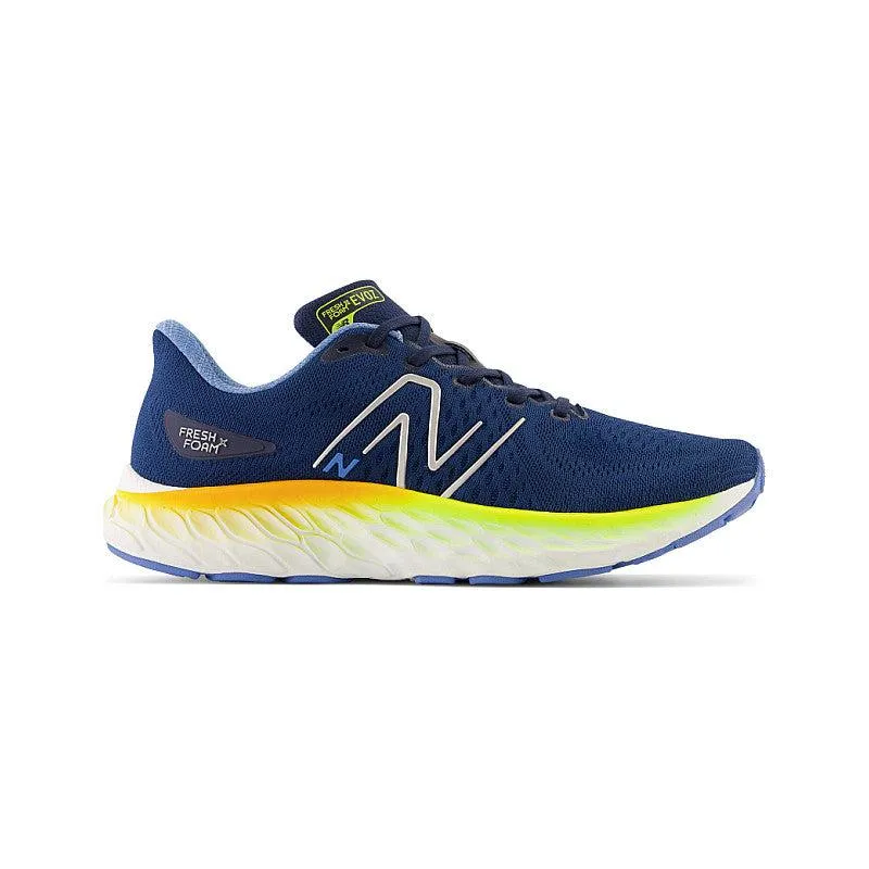 Men's Fresh Foam Evoz v3 (2E) Wide - Navy/Blue