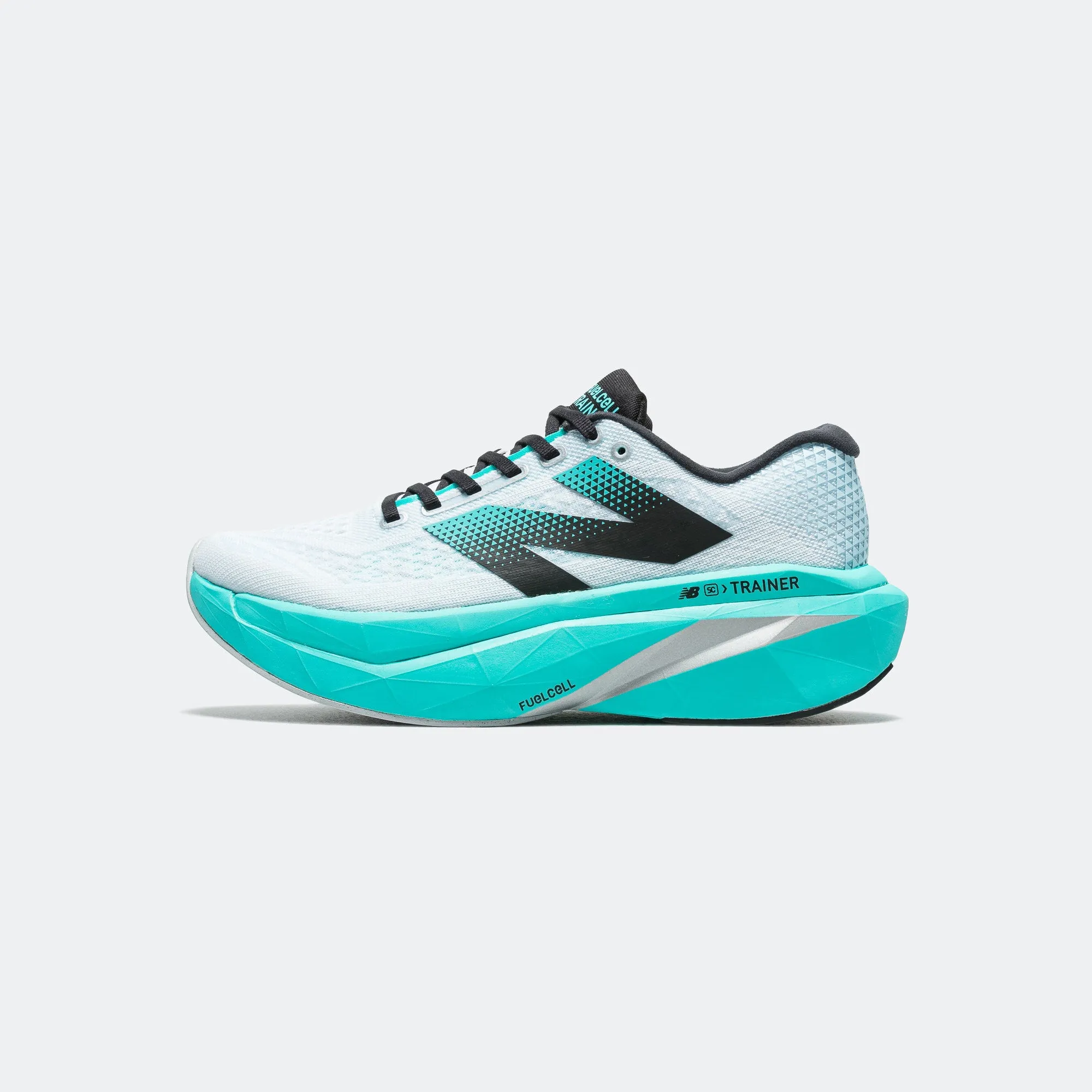 Mens FuelCell SuperComp Trainer v3 - White/Cyber Jade