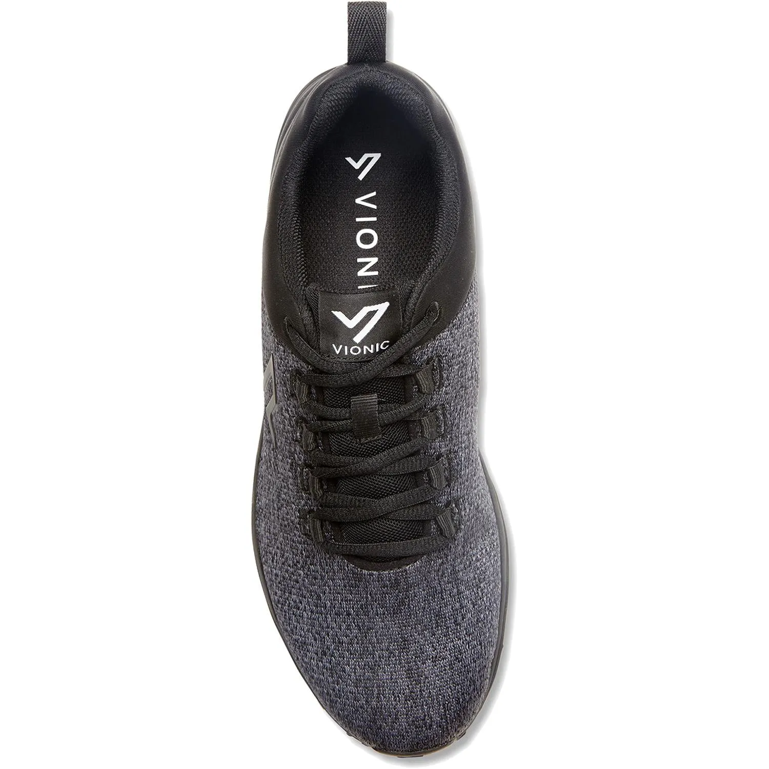 Men's Vionic Turner Black/Black Mesh