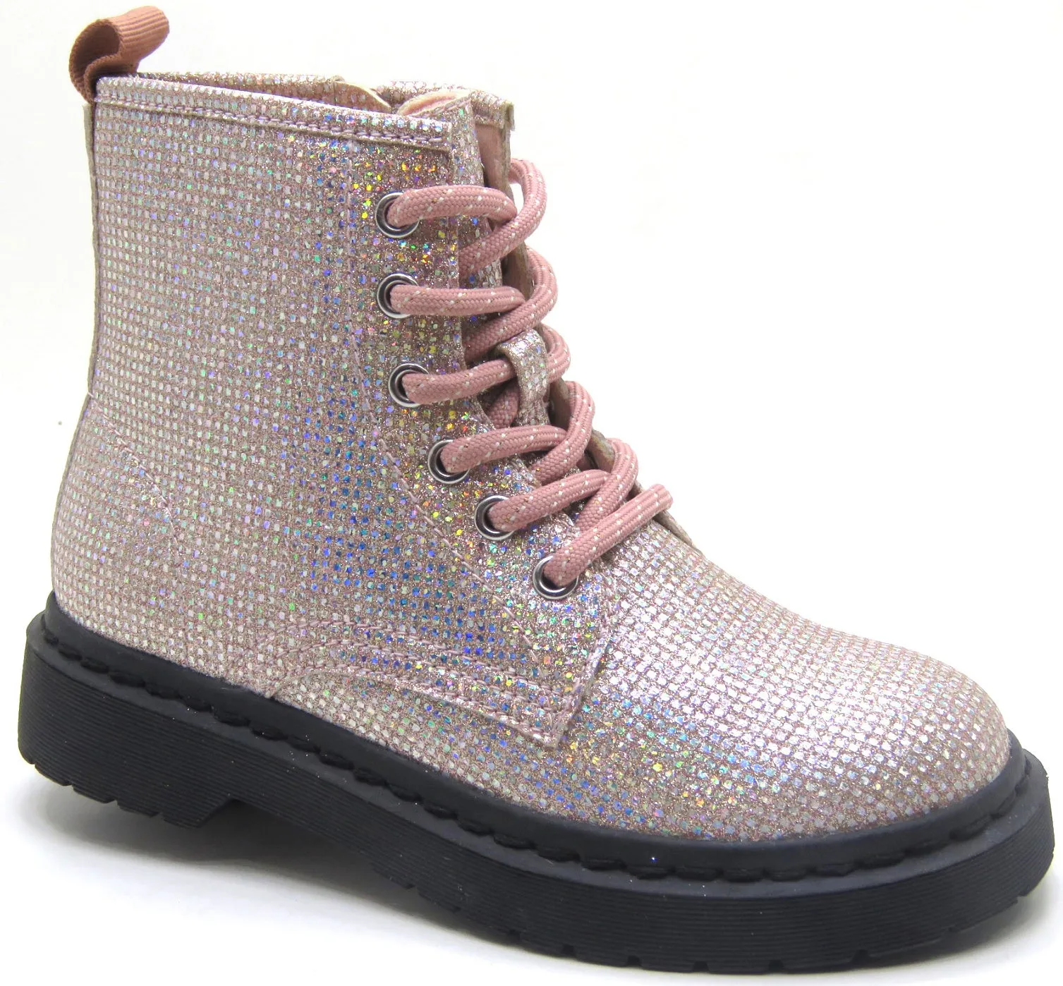 MIA Kids Jayn Boot - Iridescent Rose Gold