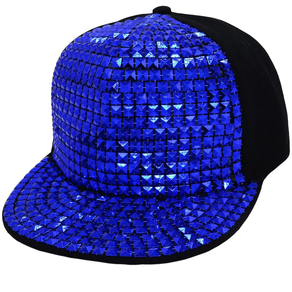 New Flat Hat Baseball Cap Hat Hip-hop Fashion Sequins