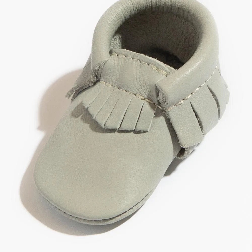 Newborn Cashmere Moccasin Baby Shoe