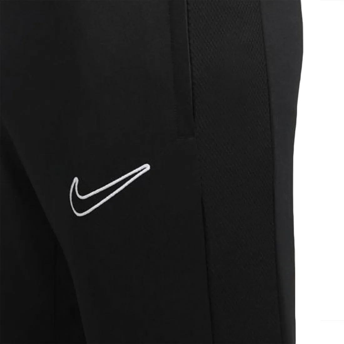 NIKE DRI-FIT ACADEMY MEN'S ZIPPERED FOOTBALL PANTS BLACK