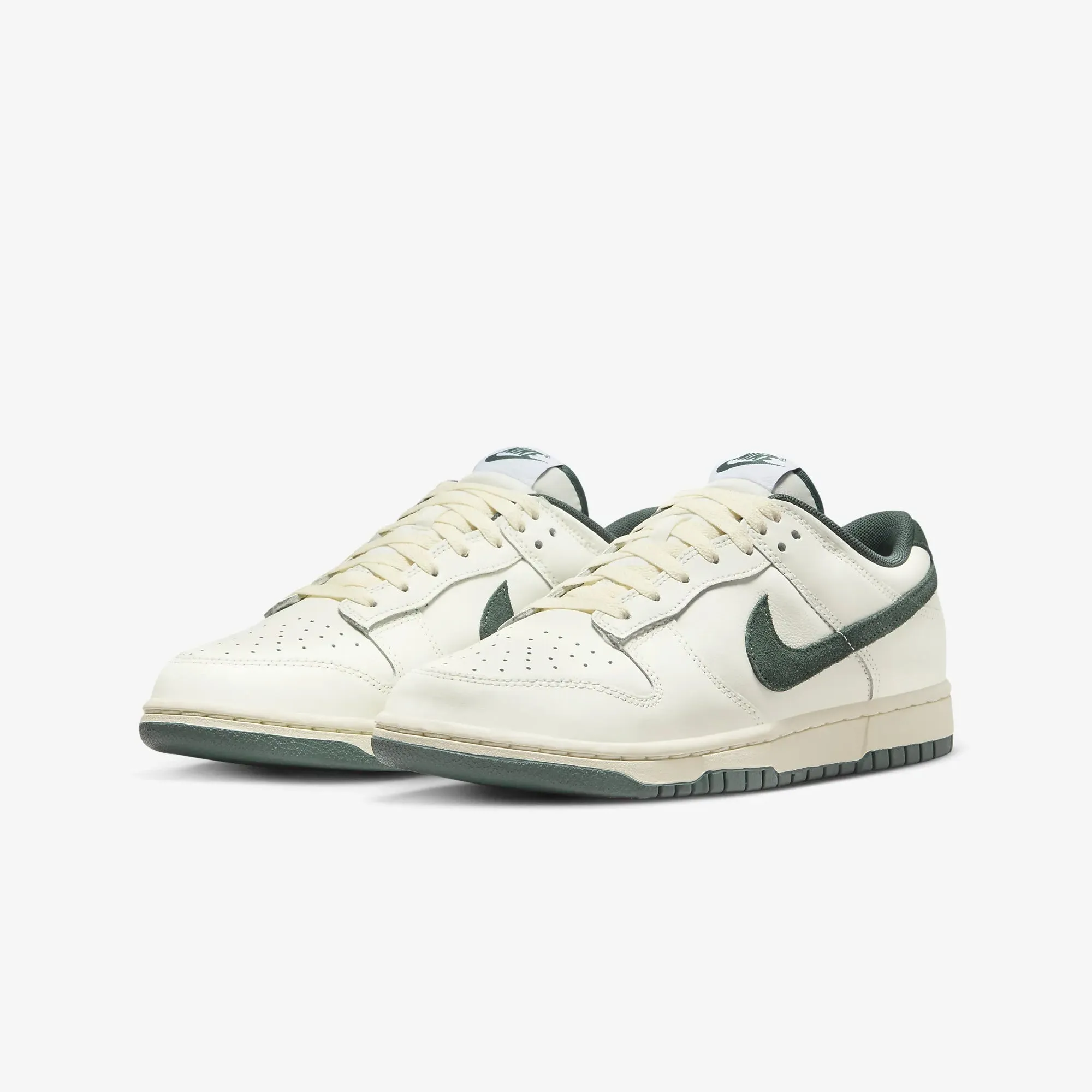 Nike | DUNK LOW  { SAIL/DEEP JUNGLE-COCONUT MILK-WHITE