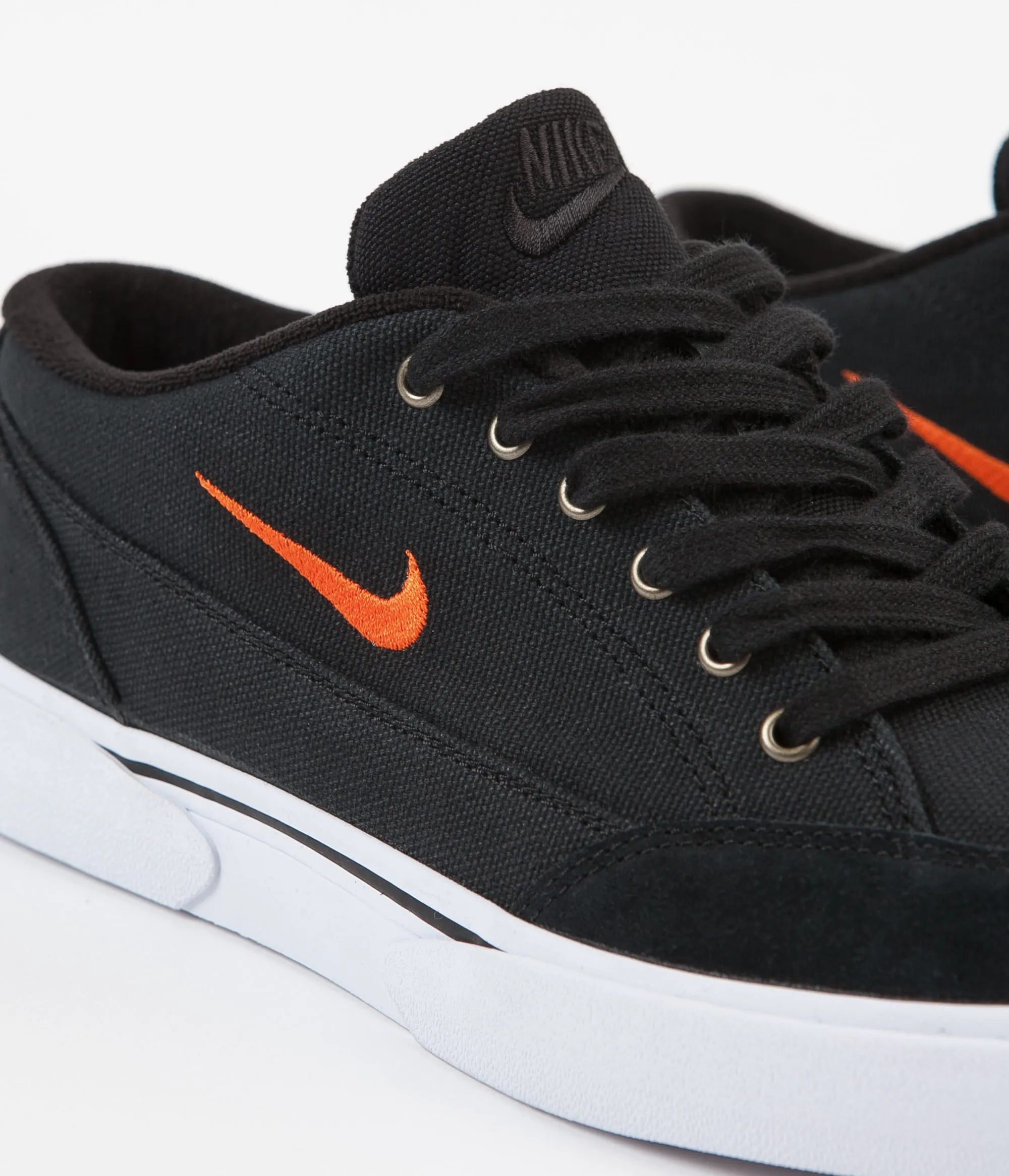 Nike GTS '16 TXT Shoes - Black / Team Orange - White