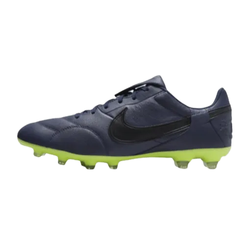 Nike Premier III FG Senior Football Boots - Black/Yellow