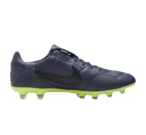 Nike Premier III FG Senior Football Boots - Black/Yellow