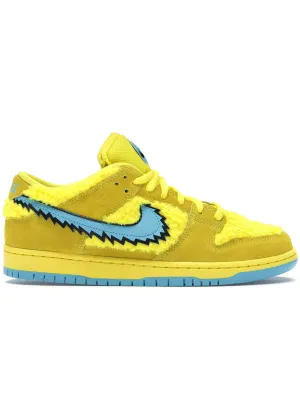 Nike SB Dunk Low Grateful Dead Bears Opti Yellow