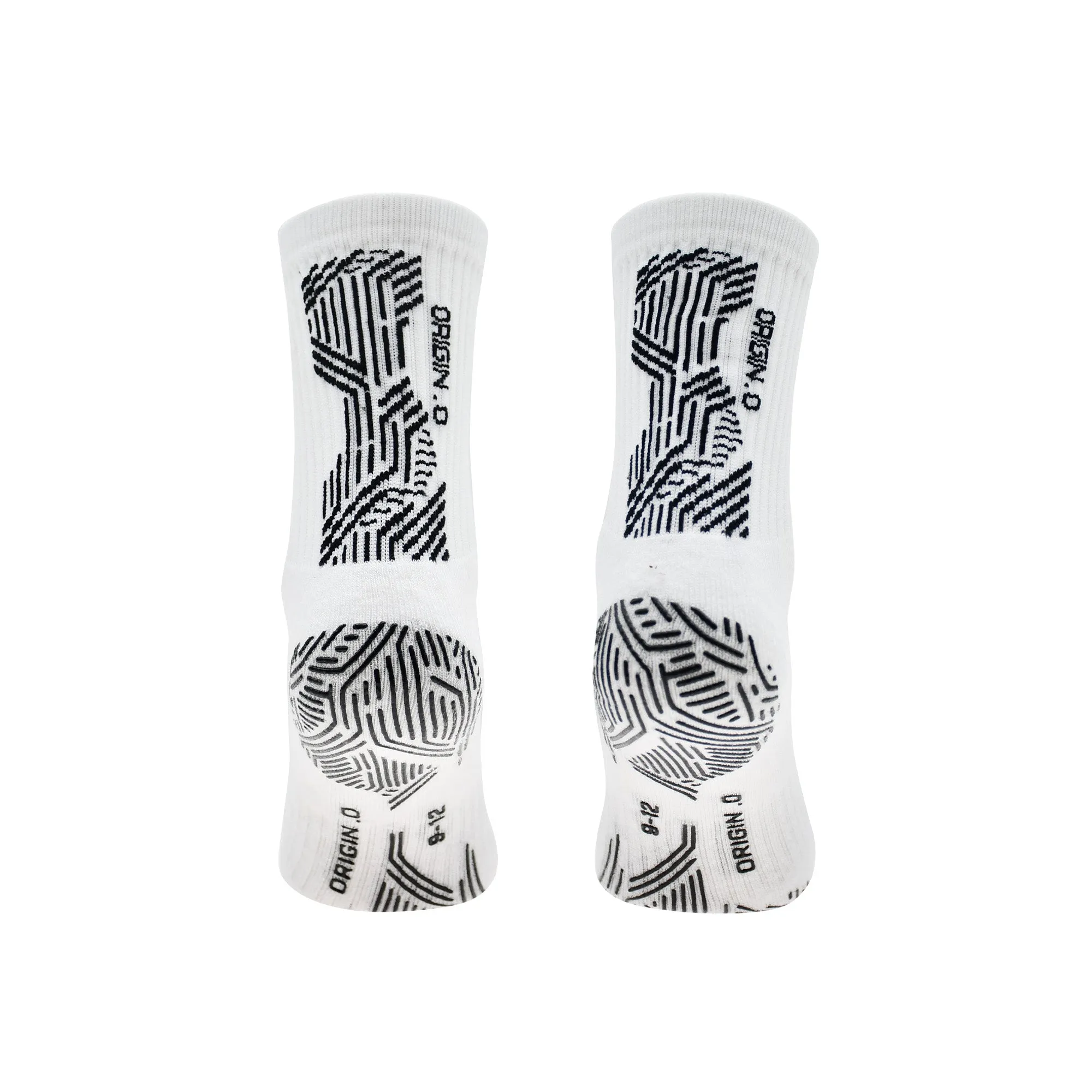 Origin.0 Grip Socks (White)