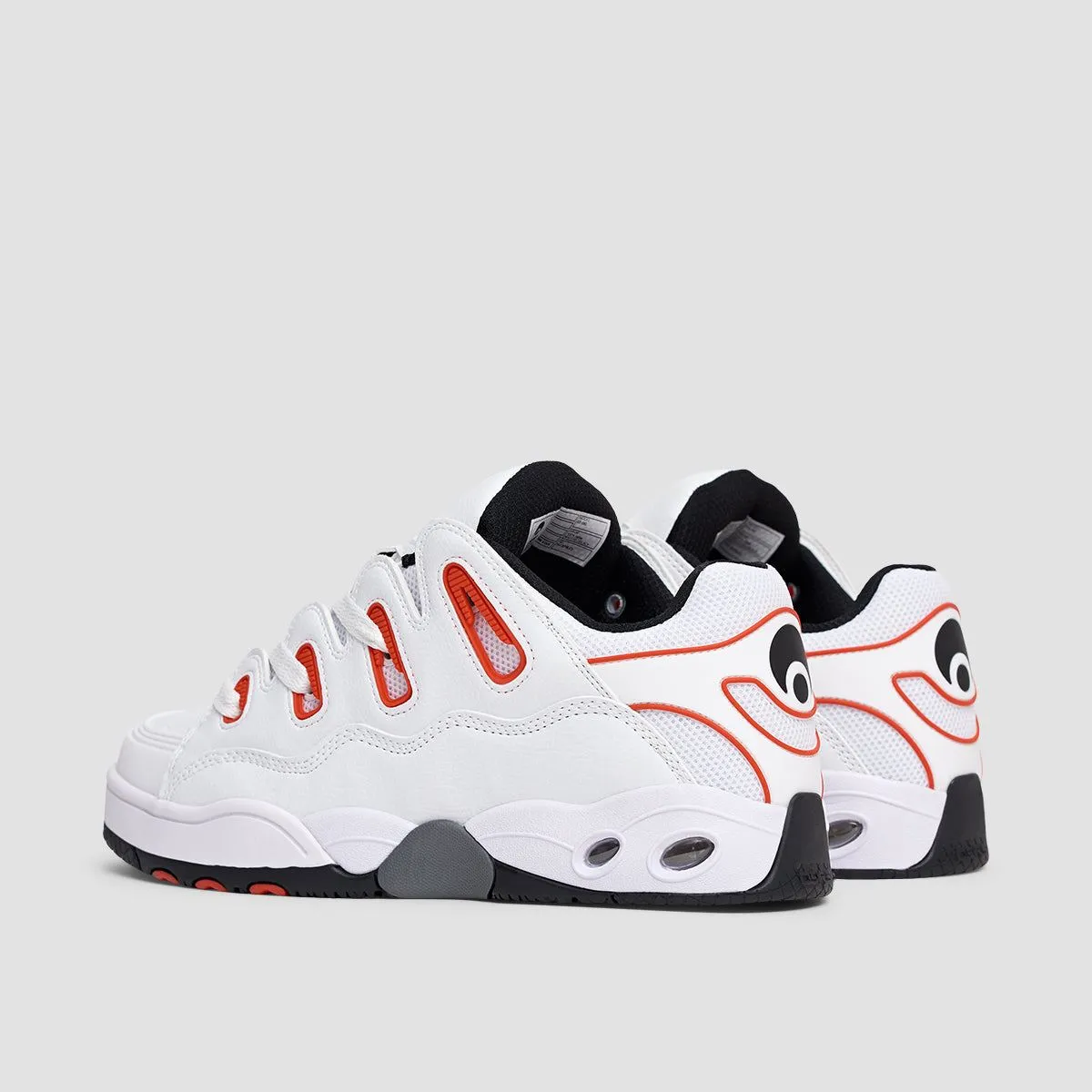 Osiris D3 OG Shoes - White/Red/Black