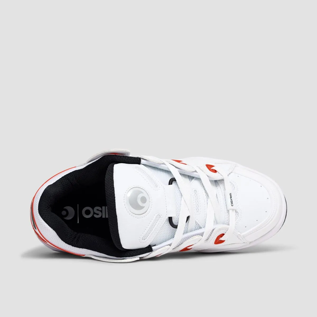 Osiris D3 OG Shoes - White/Red/Black