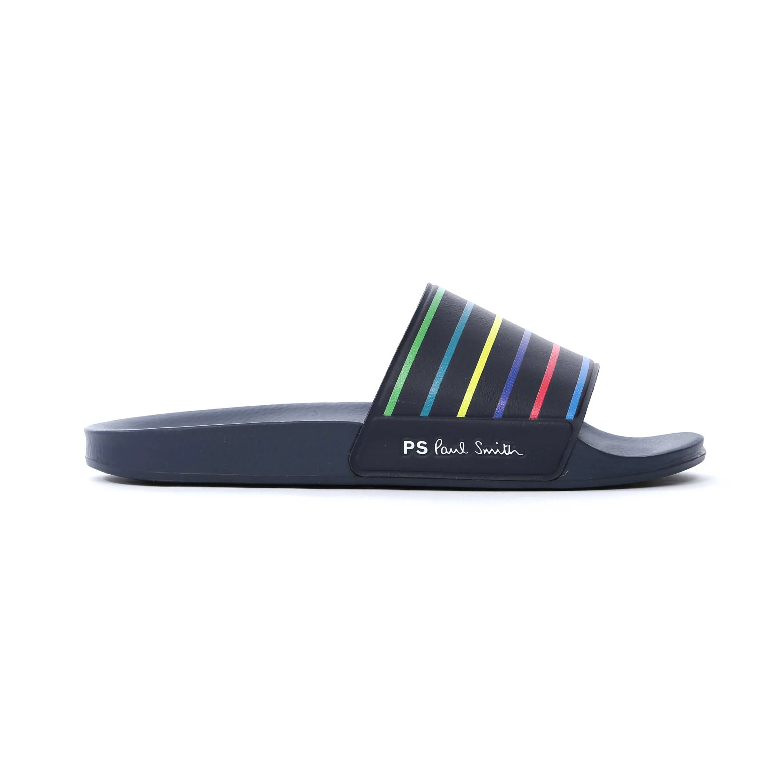 Paul Smith Nyro Stripe Slide in Navy