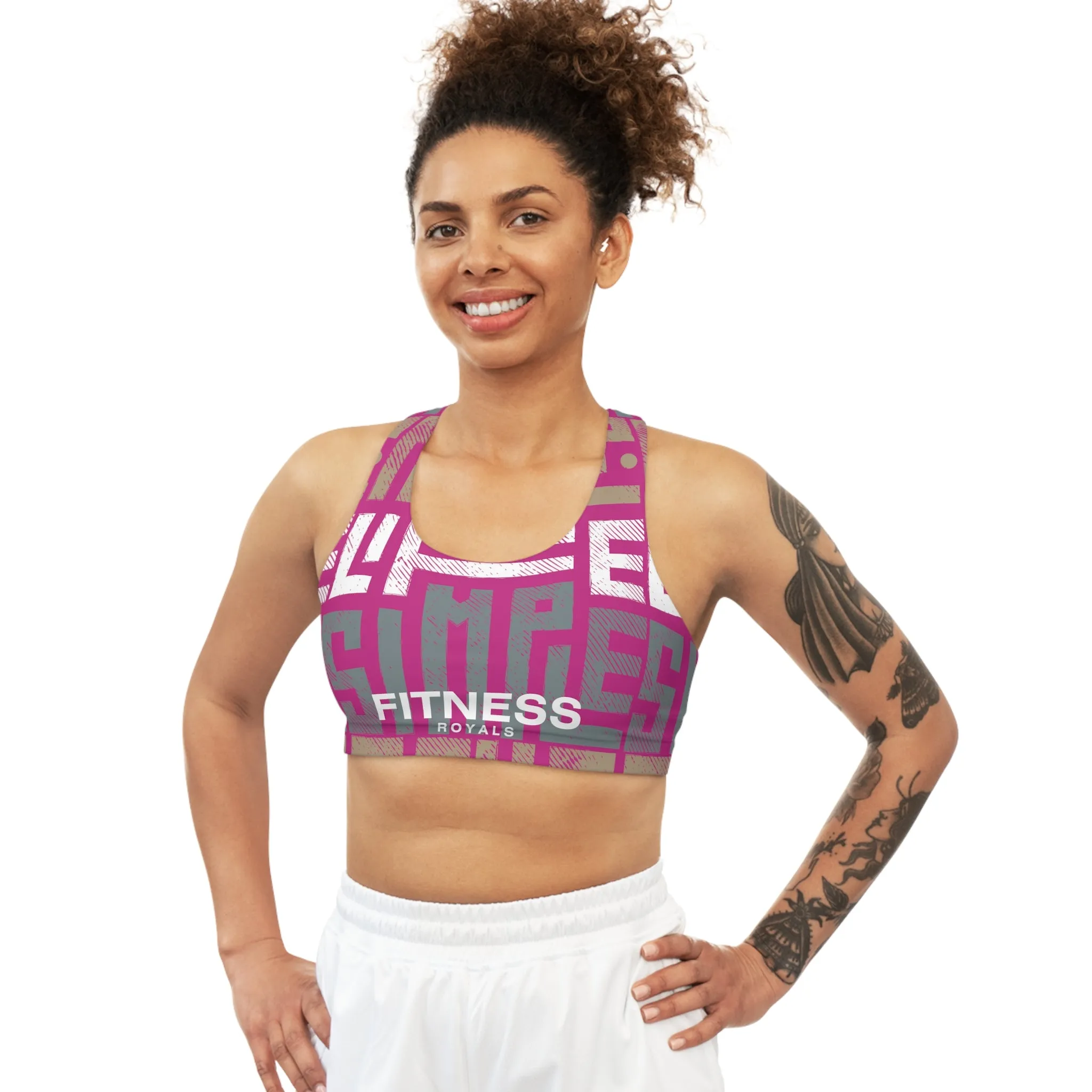 Pink Seamless Sports Bra | Sculpt and Support | Ultimate Comfort and Style | Stay Active in Style | Fitness Must-Have | Workout in Style