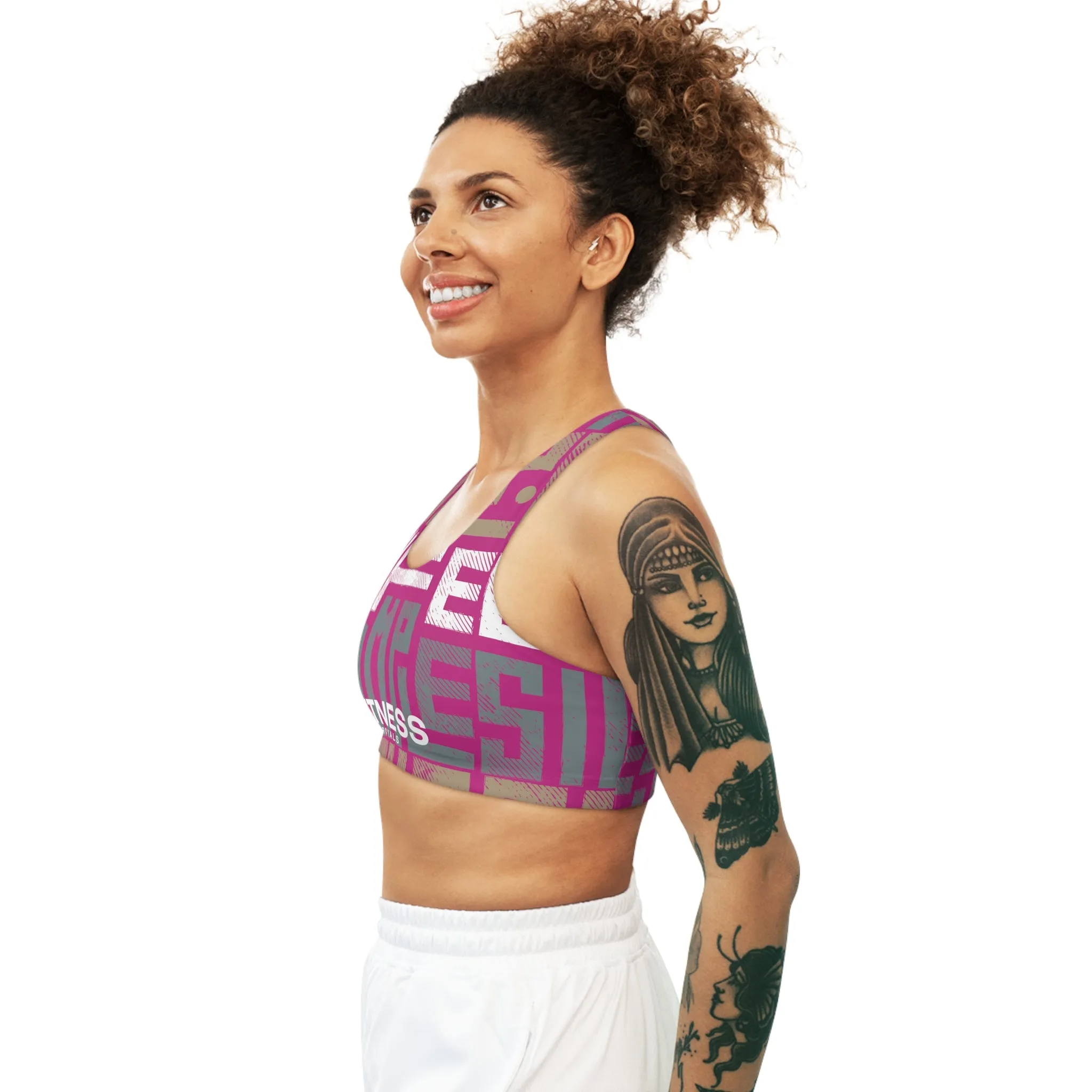 Pink Seamless Sports Bra | Sculpt and Support | Ultimate Comfort and Style | Stay Active in Style | Fitness Must-Have | Workout in Style