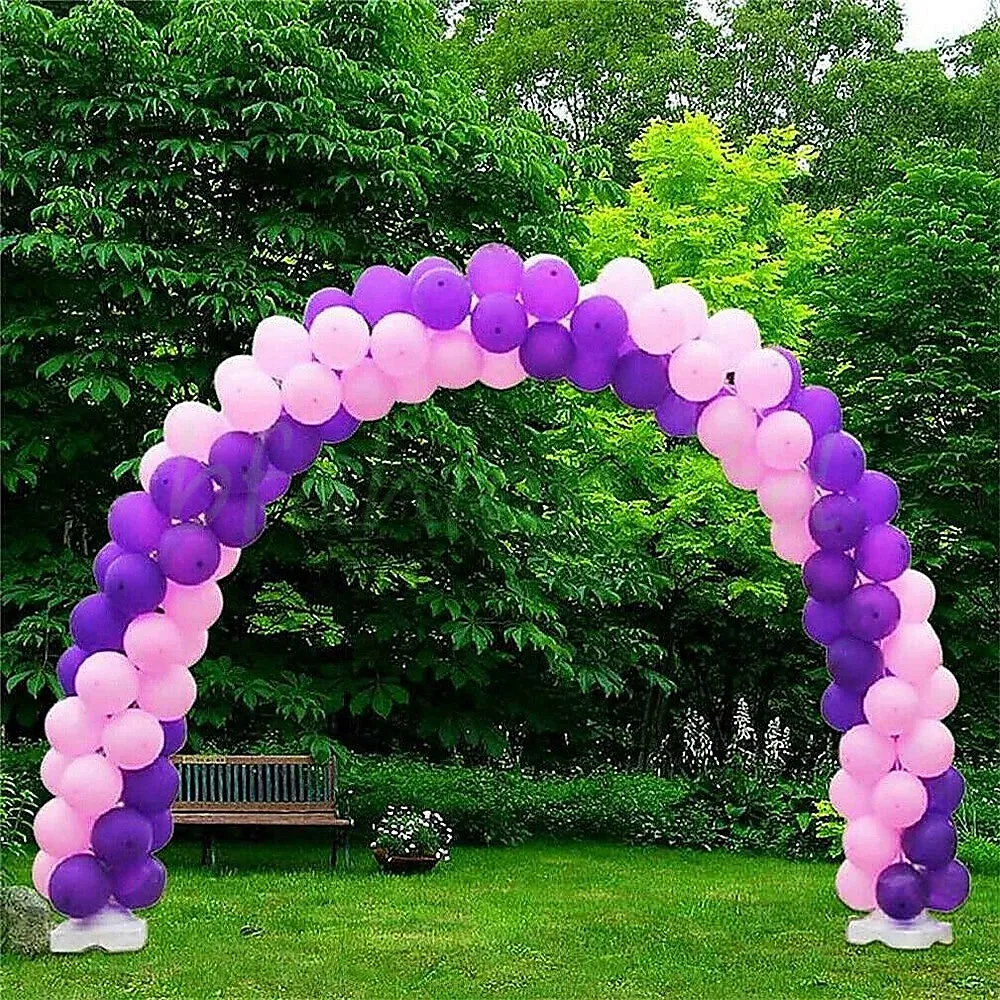 Plastic Balloon Arch & Column Kit for Events - 3x4m Set