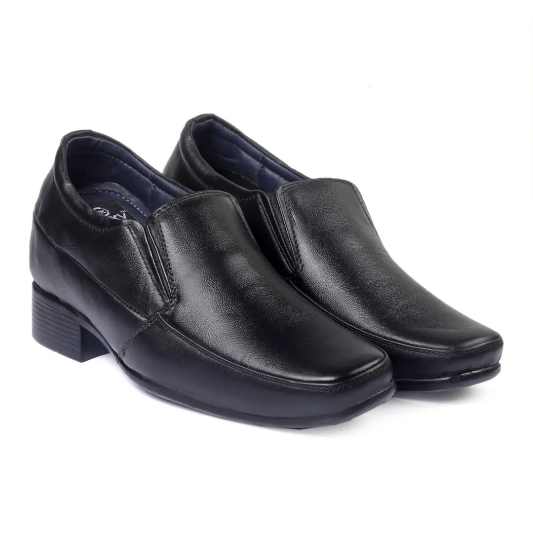 Premium Black Faux Leather Formal Shoe For Men