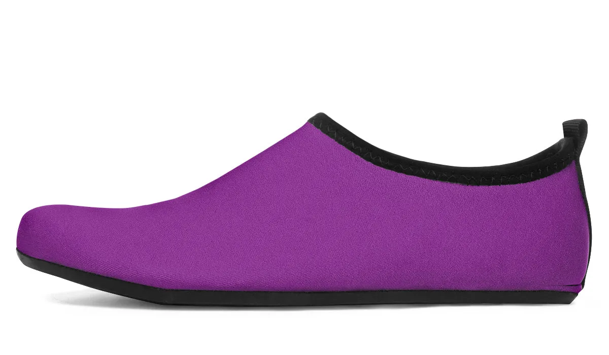 Purple And Pink Mismatch Water Shoes