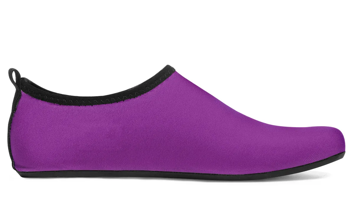 Purple And Pink Mismatch Water Shoes