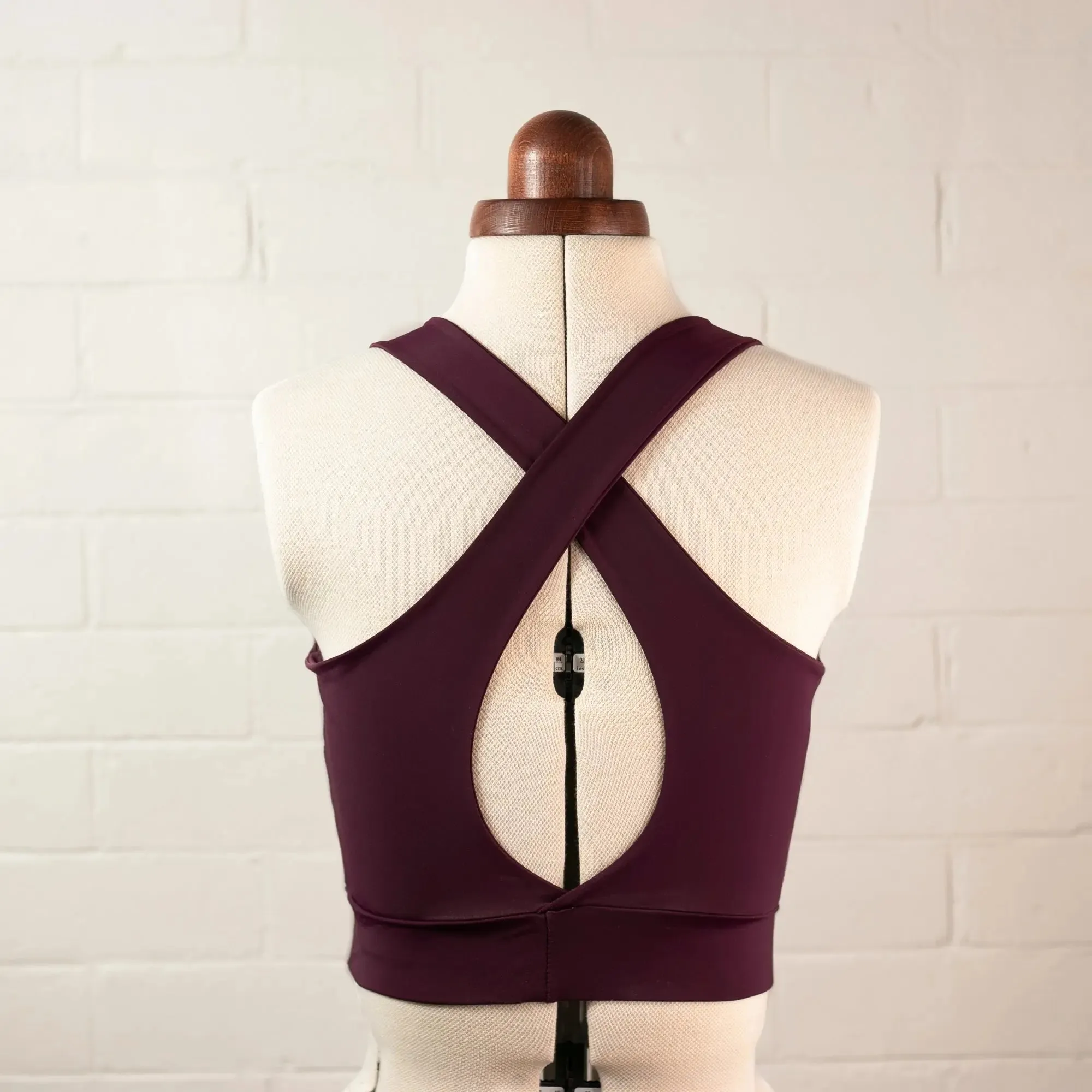 Recycled Nylon Cross Sports Bra