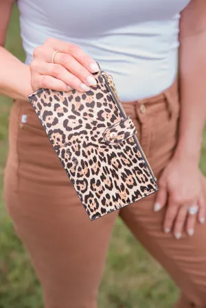 Rich Girl Wallet in Leopard [Online Exclusive]