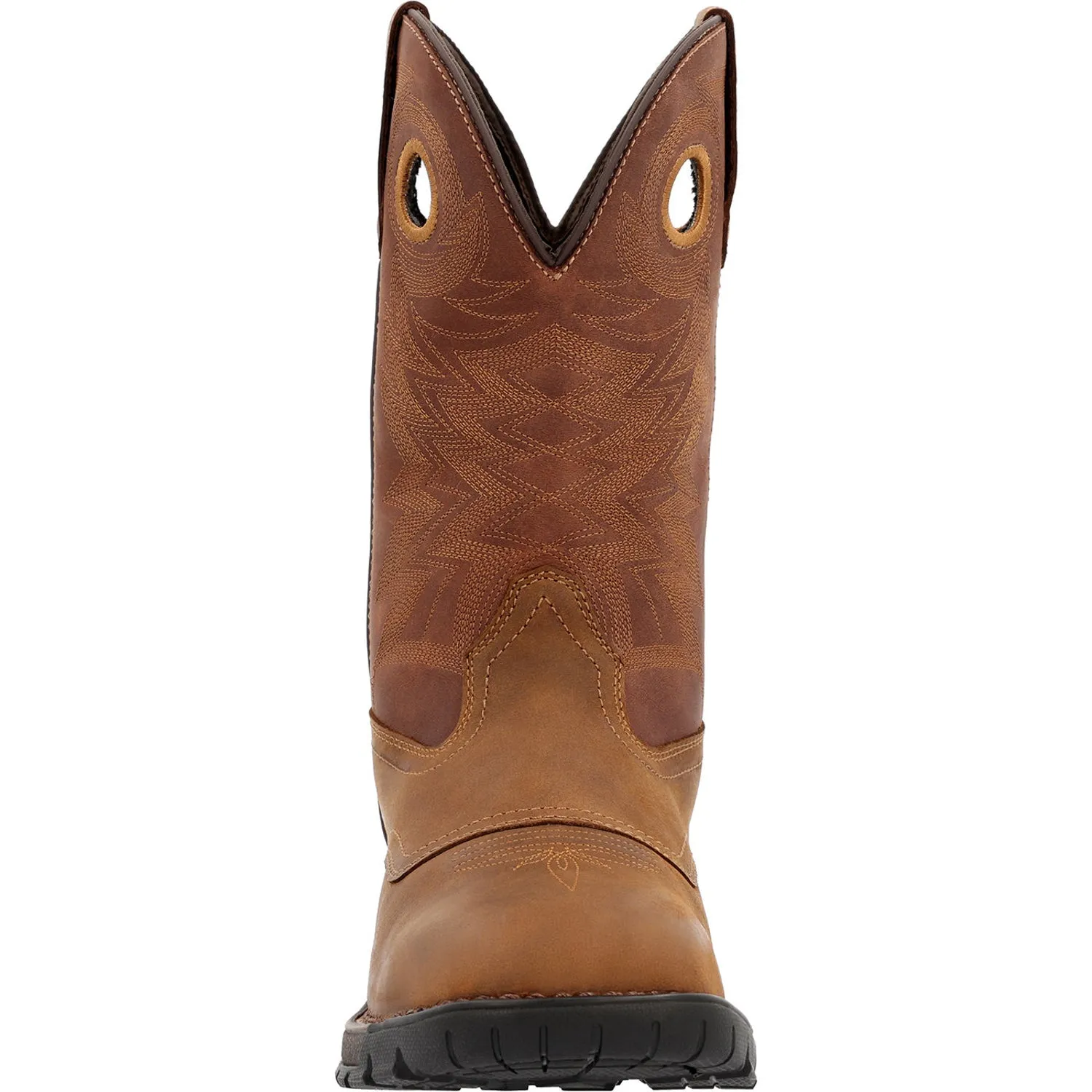 Rocky Mens Brown Leather Legacy 32 Western EH Cowboy Boots