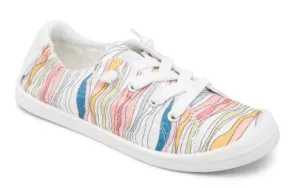 'Roxy' Women's Bayshore III Slip On - Battleship Pinstripe