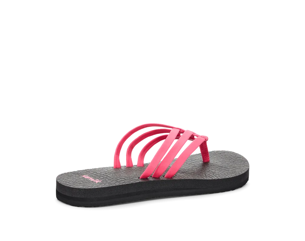 Sanuk Women’s Yoga Sandy Sandal Hot Pink