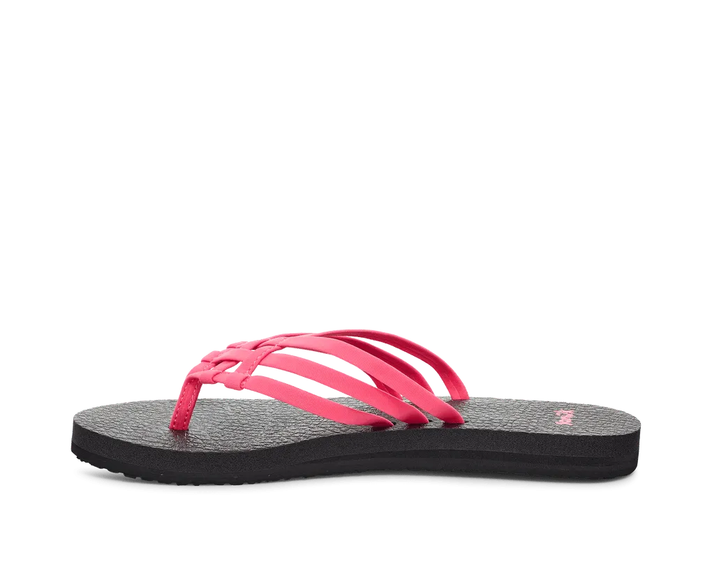 Sanuk Women’s Yoga Sandy Sandal Hot Pink