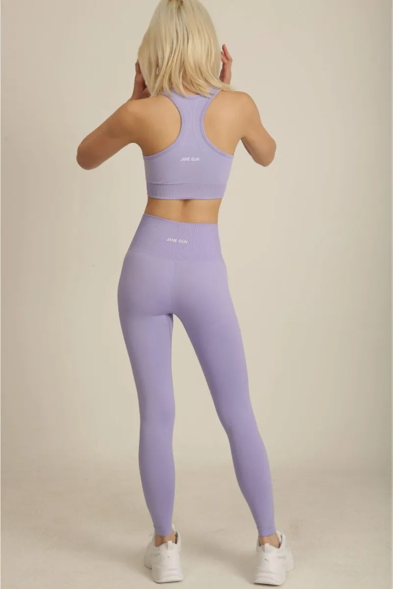 Seamless Sports Bra - Lilac