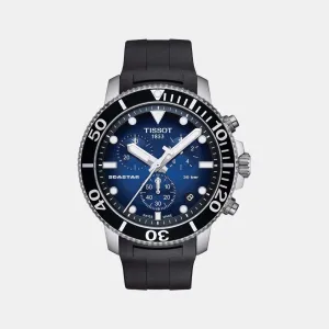 Seastar 1000 Men's Blue Dial Chronograph Watch T1204171704100