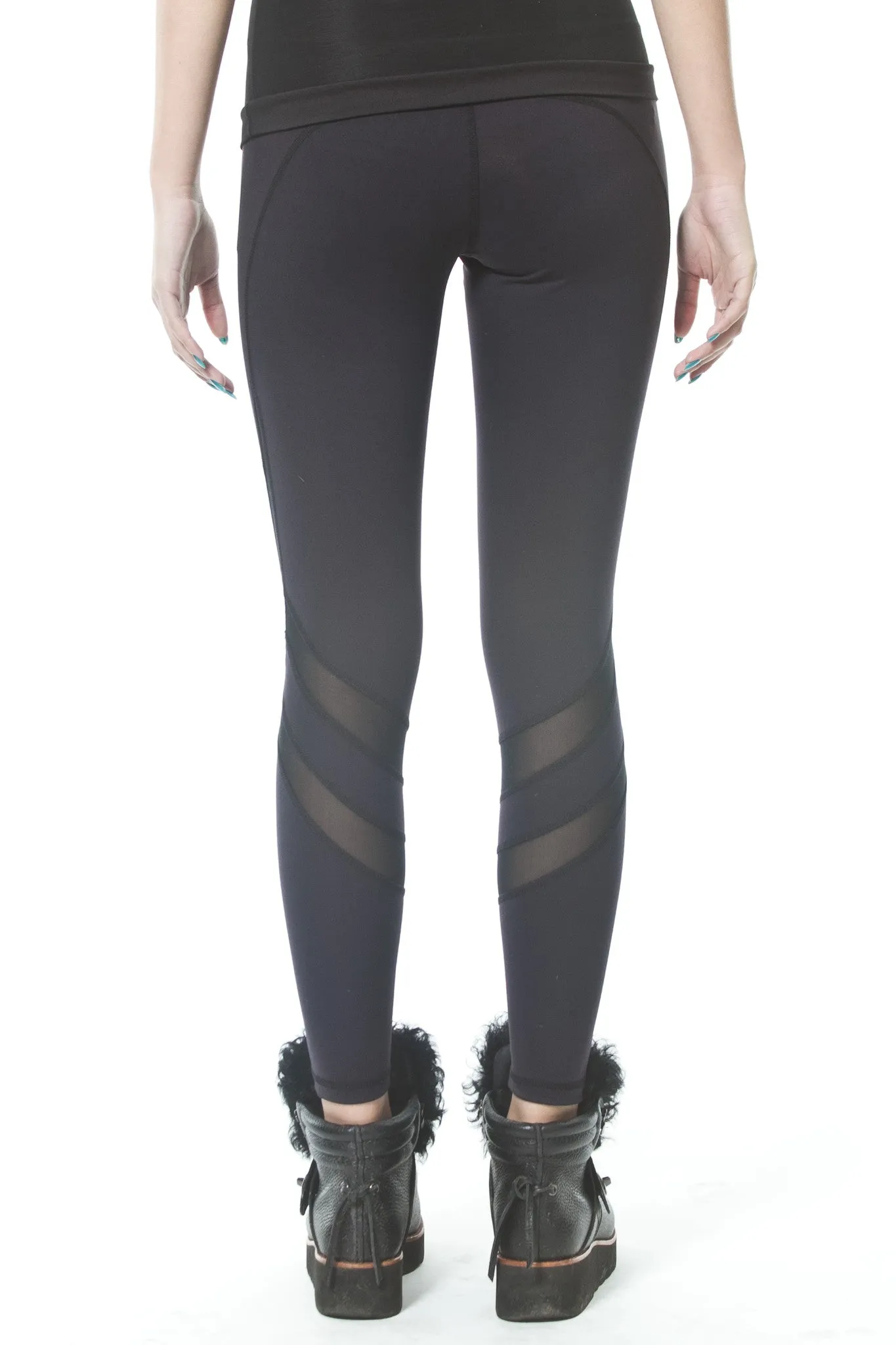 Sheer Detail Sports Legging