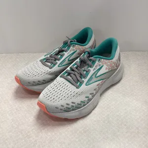 Shoes Athletic By Brooks In Teal, Size: 7.5