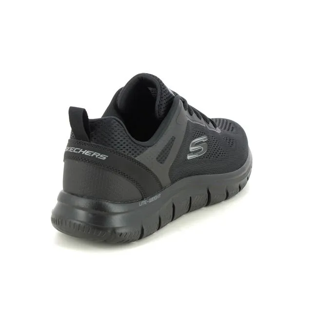 Skechers Mens Trainer Track-Broader Black