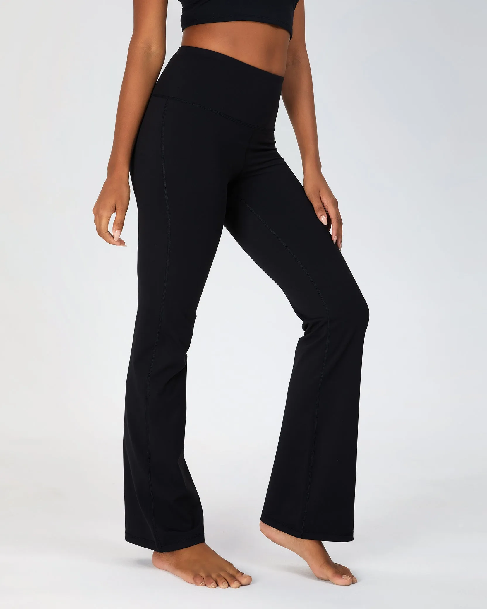 SoftFlex High Waisted Yoga Flare Leggings