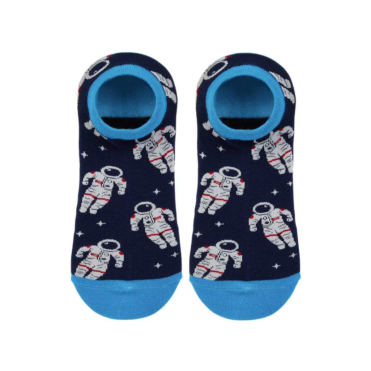 Space Cadet Printed Ankle Socks