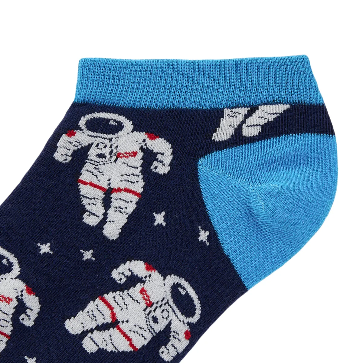 Space Cadet Printed Ankle Socks