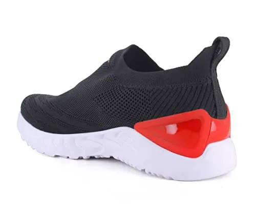 Sparx Mens  BlackRed Walking Shoe