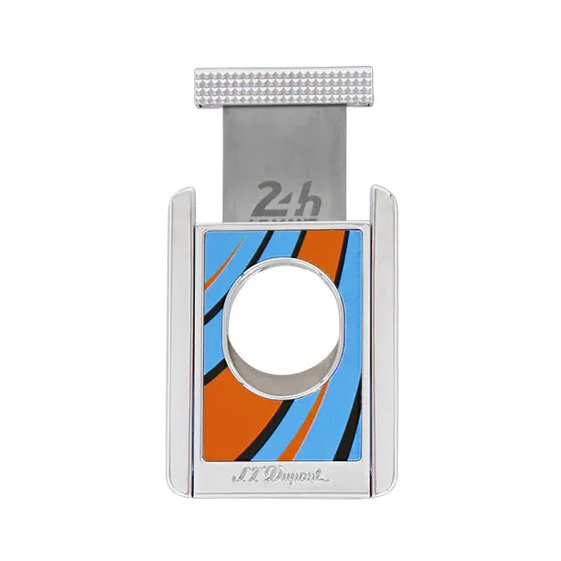 S.T. Dupont CC X Stands Le Mans Orange and Chrome Double Guillotine Cigar Cutter