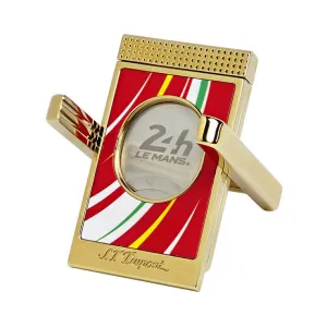 S.T. Dupont CC X Stands Le Mans Red and Gold Double Guillotine Cigar Cutter