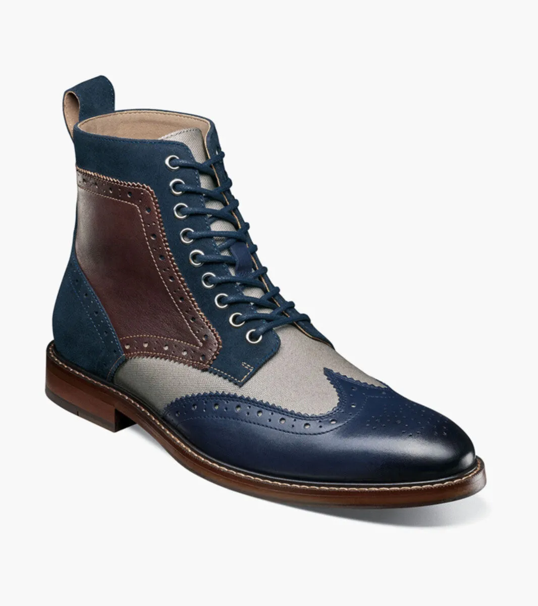 Stacy Adams Men's Finnegan Wingtip Boot Fashion