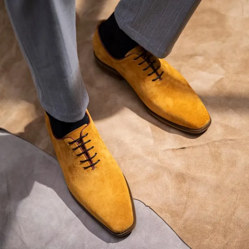 Suede Elegance Oxford Dress Shoes