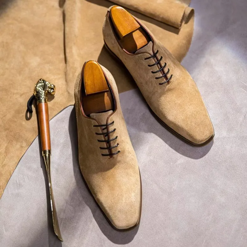 Suede Elegance Oxford Dress Shoes