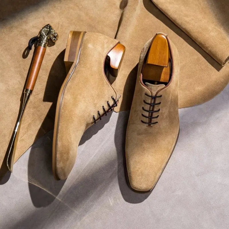 Suede Elegance Oxford Dress Shoes