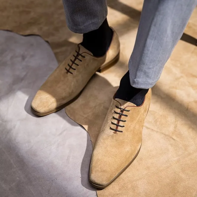 Suede Elegance Oxford Dress Shoes