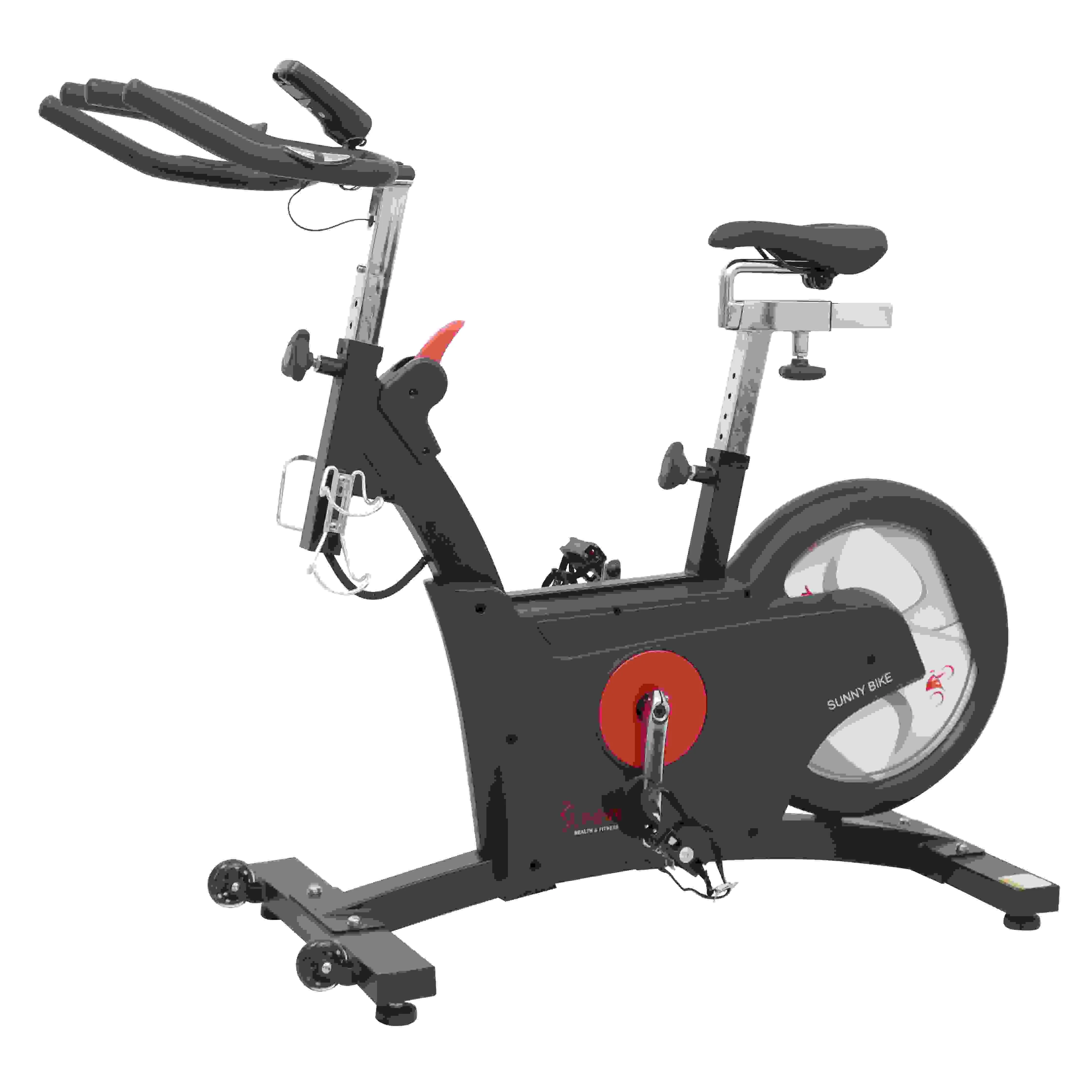 Sunny Health & Fitness Premium Kinetic Flywheel Rear Drive Cycle