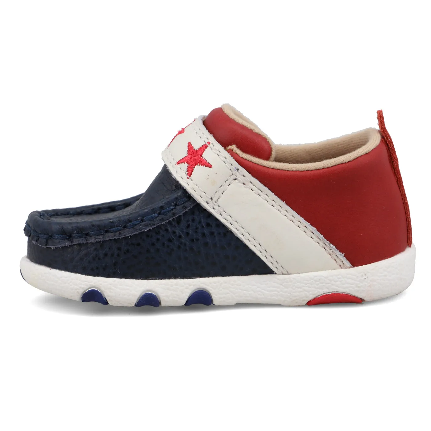 Toddler Twisted X Red/White/Blue Moc